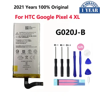 100% Оригинален 3700 mah G020J-B Батерия За HTC GOOGLE Pixel 4 XL G020J G020B висок Клас Преносим Телефон Bateria