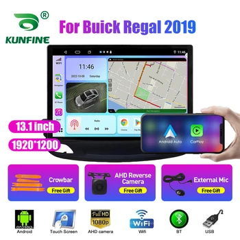 13,1-инчов автомобилен радиоприемник за Buick Regal 2019 Кола DVD GPS Навигация стерео Carplay 2 Din Централна мултимедиен Android Auto