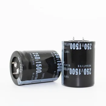 2 елемента-20pcs 250v1500uf 1500 uf 250 В електролитни кондензатори бразда 35x45 мм