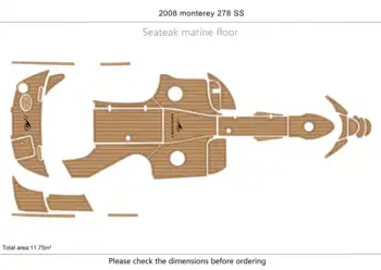 2008 Monterey 278 SS Кокпит 1/4 