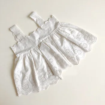 2020, дантелено рокля-жилетка в корейски стил, детски Дрехи, Гащеризон с дълъг ръкав за Новородено момичета, Прекрасни тела за бебета с флорални принтом