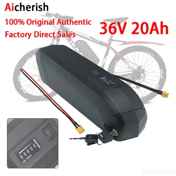 2022 Нов 36V 20Ah 30Ah 40Ah Батерия За Електрически Велосипед hailong техника 18650 Cells Pack Мощен Мотор Литиева Батерия USB порт + XT60