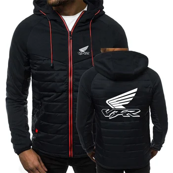 2023 VFR Racing брендовое мъжко палто Монофонични мека жилетка с цип, с качулка Лека зимно-есенна яке Потник за всеки ден