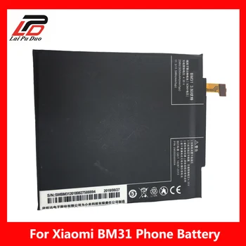 3,8 3050 ма за Xiaomi взаимозаменяеми батерия BM31 за телефон Xiaomi Mi 3, литиево-йонна полимерна батерия