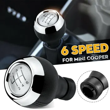 6-степенна Ръчна Дръжка на скоростния автомобил, лост за превключване на предавките за Mini Cooper R50 R53 R55 R56 R60