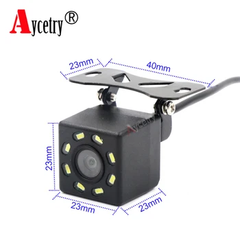 Aycetry! Универсална Автомобилна Камера за Задно виждане, 8 LED за Нощно Виждане Водоустойчив HD CCD Цветна автоматична Архивираща Парковочная Камера