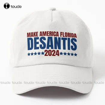 Desantis 2024 Make America Florida Шапка за татко, Дамски шапки, тактическа лятна солнцезащитная шапка за лов, Къмпинг, туризъм, Риболов, шапки от слънцето, шапки