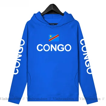 DR Congo Блузи, Мъжки hoody Пот най-Новите хип-хоп градинска облекло Спортен спортен костюм COD DRC ДРОК Конго-Кинша Конголезская