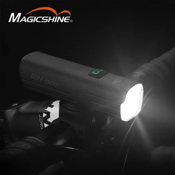 Magicshine RN Series Велосипеден предния фенер Умна фаровете USB Акумулаторна МТБ Пътен под наем Ярко фенерче IPX7 Водоустойчив