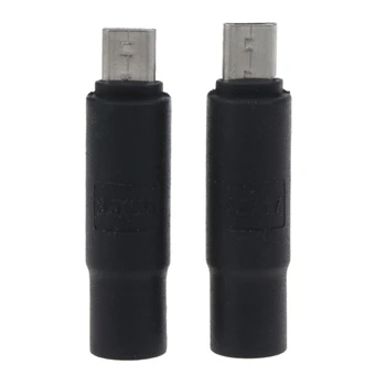 Micro USB в Постоянен ток 4,0x1,7 mm/3,5x1,35 мм Жак-изход Конвертор Адаптер за Зареждане на телефон, Таблет захранващ Адаптер