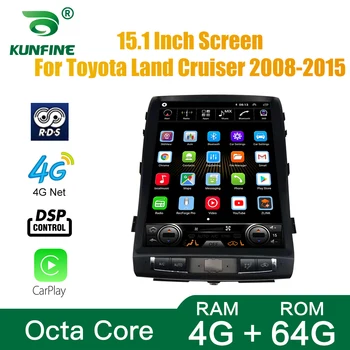 Tesla Screen восьмиядерный 4 GB RAM И 64 GB ROM Android 10,0 Кола DVD GPS-плейър, кола стерео за Toyota Land Cruiser 2008-2015
