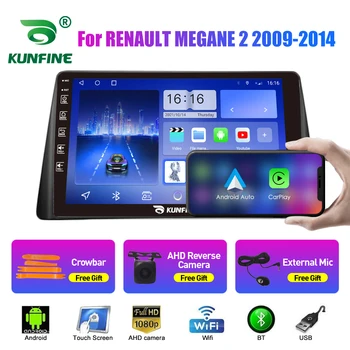 Автомобилен Радиоприемник За RENAULT MEGANE 2 09-14 2Din Android Восьмиядерный Кола Стерео DVD Плейър GPS Навигация Мултимедия Android Auto Carplay