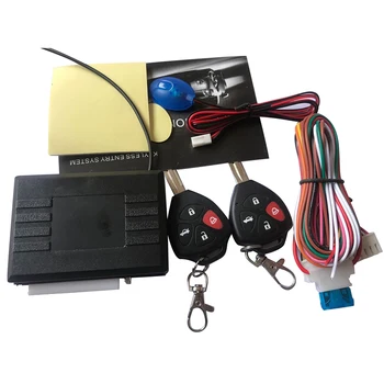 Автомобилна аларма за Toyota 12 + 4 Auto Remote Central Kit автоматично заключване на вратите Система за заключване на колата с ключ Централно заключване с дистанционно управление