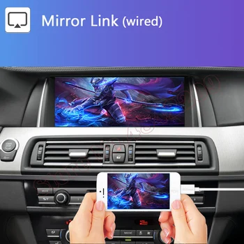 Авточасти За BMW X3 F25 CIC NBT EVO Система Автомобилен Мултимедиен Видео Огледало Линк Безжичен Екран Carplay Android Декодер Кутия