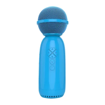 Безжичен микрофон с предното стъкло ABS Регулатор на силата на звука за деца 5.0 Безжичен домашни намаляване на шума, KTV Промяна на гласа при пеене
