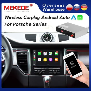 Безжична Apple CarPlay Android Auto Decoder Box за Porsche Cayenne PCM 3.1 PCM 4.0 2010-2018 Огледалната Връзка AirPlay Щепсела и да играе.