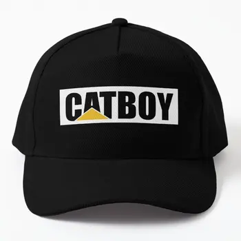 Бейзболна Шапка Catboy, Градинска лятна шапка в стил хип-хоп, женска бейзболна шапка с принтом, солнцезащитная шапка, Мъжки Спортни и ежедневни черна шапка с рибки