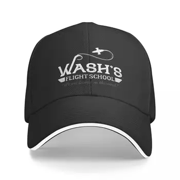 Бейзболна шапка Wash's Flight School, маркови мъжки шапки, шапка от слънцето, мъжки луксозна шапка за мъже, дамски