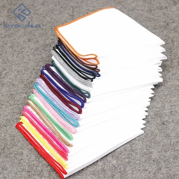 Бизнес Ежедневни джобовете на Квадратен носна кърпичка Ширина 23 см Сватбени носните кърпички за възрастни памучни носни кърпички за мъже