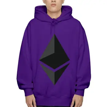 Връхни дрехи Ethereum Currency Crypto пуловер Cryptocurrencia Blockchain Качество 100% памук Hoody мъжки руното топло Blockchain