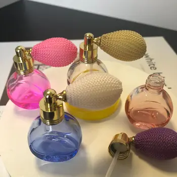 Въздушна възглавница 10 мл парфюм-спрей за Еднократна употреба, кръгла, квадратна бутилка-спрей луксозен цвят