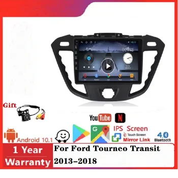 Гласово Управление на 2.5 D IPS Екран M100C Android Кола DVD плейър за Ford Transit Tourneo 2013-2018 автомобилна видео GPS НАВИГАЦИЯ