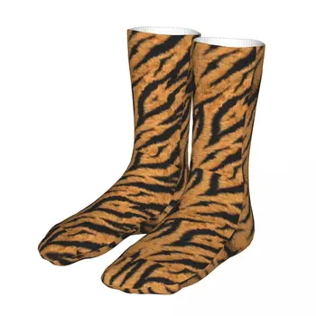 Дамски Чорапи с участието на животни в ивицата Happy Тигър 2022, Мъжки спортни Чорапи с леопардовым принтом