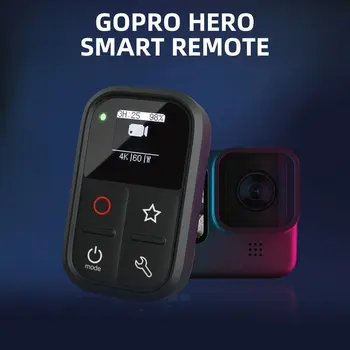 Дистанционно управление с мек лепило за Gopro Hero 10 9 8 Max с гривната Безжичен смарт дистанционно водоустойчив дистанционно управление екшън камера