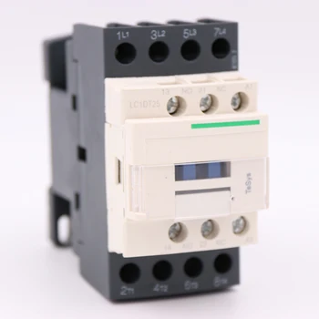 Електрически магнитен контактор за променлив ток LC1DT25M7 4P 4NO LC1-DT25M7 25A бобината 220V ac