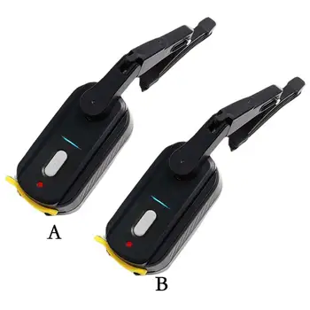 Електрически чистачки за мотоциклетни шлем Електрически чистачки за шлем USB зареждане 2 скорости на регулация Подходящ за повечето аксесоари за очила