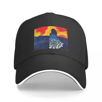 Жена-монарх в яркия пейзаж, бейзболна шапка мъжка плажна шапка шапка на шофьор на камион военна шапка мъжка шапка за мъжете жените