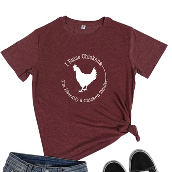 Женска тениска с принтом Seeyoushy I Raise Пилета, аз буквално пиле, Нежна мацка, Летен Нов дамски топ, тенденция облекло Y2K