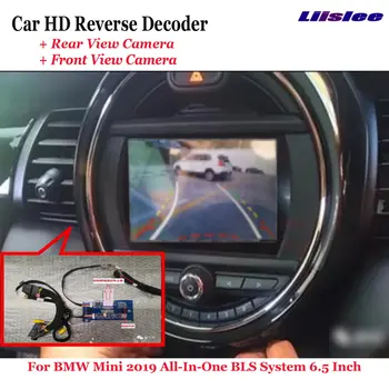 За BMW MINI 2019-2022 BLS System 6,5-Инчов Автомобилен Видеорекордер за Обратно виждане, Предна Камера Декодер Обратно на Изображението Оригинално Актуализация на Екрана