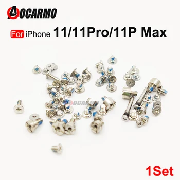 За iPhone 11/11 PRO/11 Pro Max пълен комплект болтове на средната долната рамка за Вътрешен винт на дънната платка Дубликат част