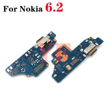 За Nokia 6.2 7.2 USB докинг станция за зареждане Конектор за свързване на порт Конектор платка за зареждане гъвкав кабел