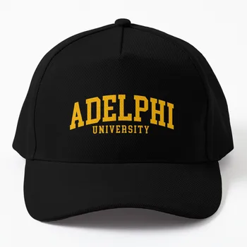 извита бейзболна шапка с надпис adelphi university - college, западните шапки, маркови мъжки шапки, плажна шапка за голф, мъжки дамски