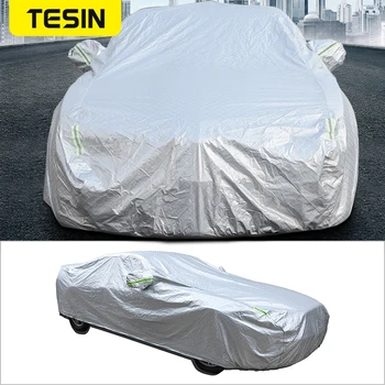 Козирка за купето на автомобила TESIN, прахоустойчив, Водоустойчив калъф за защита от слънце, uv и сняг, външни аксесоари за Chevrolet Camaro 2010-2022