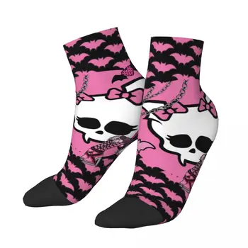 Кукли Monster High Момиче-Прилеп Мъжки Дамски чорапи Ветрозащитная новост Пролет Лято Есен Зимни Чорапи Подарък