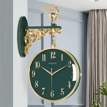 Кухненски стенни часовници с Тихо Време, хол, модерни Реколта Луксозни стенни часовници на батерии, Офис, Баня, Reloj Pared Home Decor