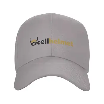 Модерен висококачествен деним, шапка с логото на Cellhelmet, вязаная капачка, бейзболна шапка