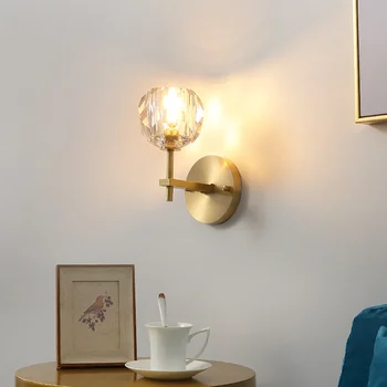 модерен стил, дълги стенни аплици, стенни лампи за четене лампа с аппликацией на таблата на леглото, дългите стенни аплици, син стенен лампа