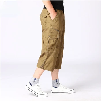 Мъжки военни панталони-карго 2023, dr. тактически шорти за бягане, мъжки памучни свободни работни ежедневни панталони, големи Размери, Топла разпродажба W05