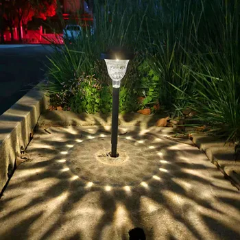 На слънчева светлина Могат да бъдат само градински колони с регулируемо осветление, улични градински фенери, led градински водоустойчиви лампи за тревата