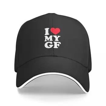 Нова бейзболна шапка I love my girlfriend за голф, солнцезащитная шапка за мъже и жени