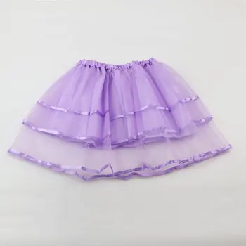 Новата Модерна пола-пакет за малки момичета, долната пола принцеса от тюл с лък, балет облекло за танци
