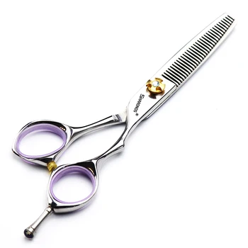 Нови фризьорски ножици, 6-инчов плосък ножици, зъболекарски ножици, Машинка за подстригване бретон, ножици за фризьор, специална нескользящая дръжка
