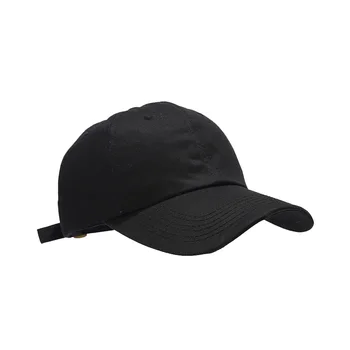 Однотонная бейзболна шапка, бейзболни шапки-шапки, черни шапки, приталенные ежедневни шапки Gorras в стил хип-хоп за татко, мъжки Дамски унисекс