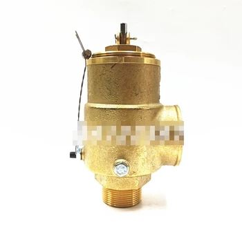 Предпазен клапан с медна пружина A28HP-16T Шанхай Yuejin DN32 DN40 Предпазен клапан с пълен подем