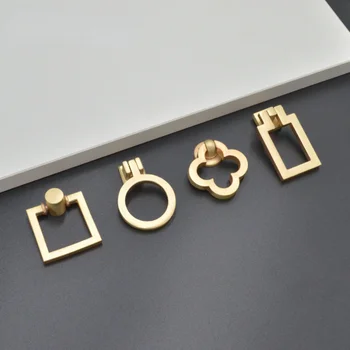 Профили Мебели, Аксесоари, Мебели в китайски стил Златни дръжки на чекмеджета Имитация бронзови дръжки на шкафове
