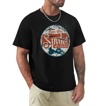 Реколта тениска с логото на Can-Am Spyder, естетична облекло, облекло в стил хипи, естетична дрехи, мъжки ризи с графичен дизайн